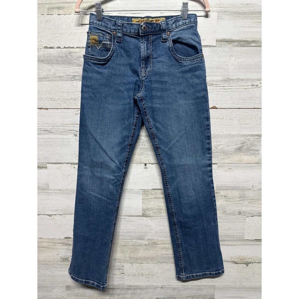 Cinch Jeans Boys 14S Blue Straight Leg Western Denim EUC